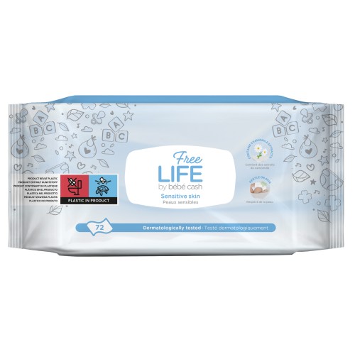 Lingettes humides bébé